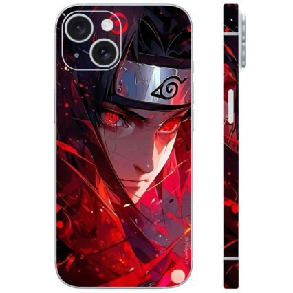 Embossed Naruto's Uchiha Mobile Skin