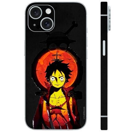 Embossed One Piece Lufy Mobile Skin