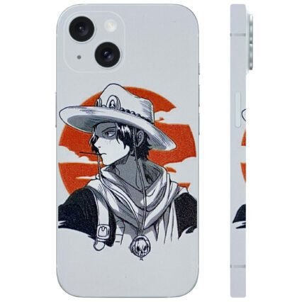 One Piece Fire fist Ace Matte Mobile Skin