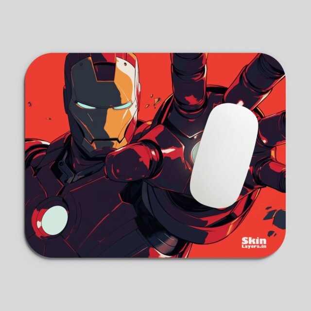 Aesthetic ironman mouse pad