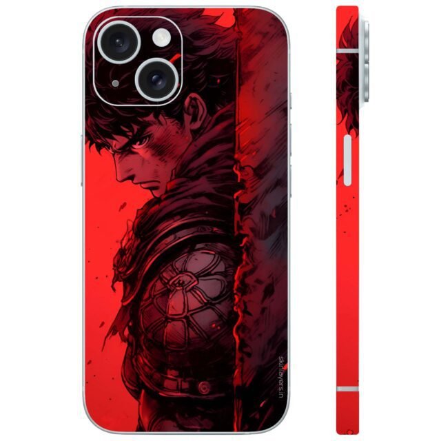 Berserk guts red mobile skin