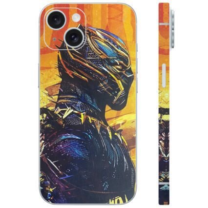 Black panther matte mobile skin