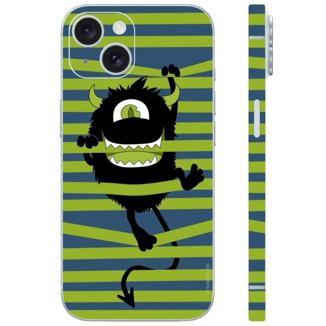 Cartoon Monster Climbing mobile skin