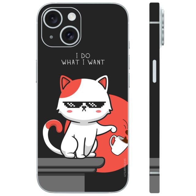 Cat vibe mobile skin