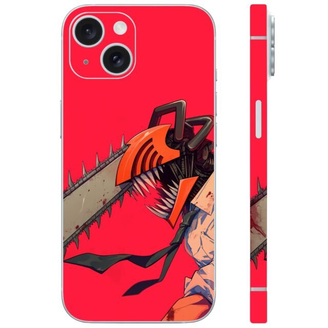 Chainsaw man red mobile skin