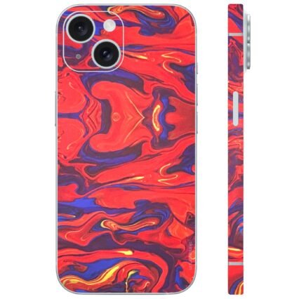 Color flow pattern Mobile Skin