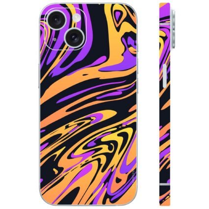 Colorful patterns mobile skin