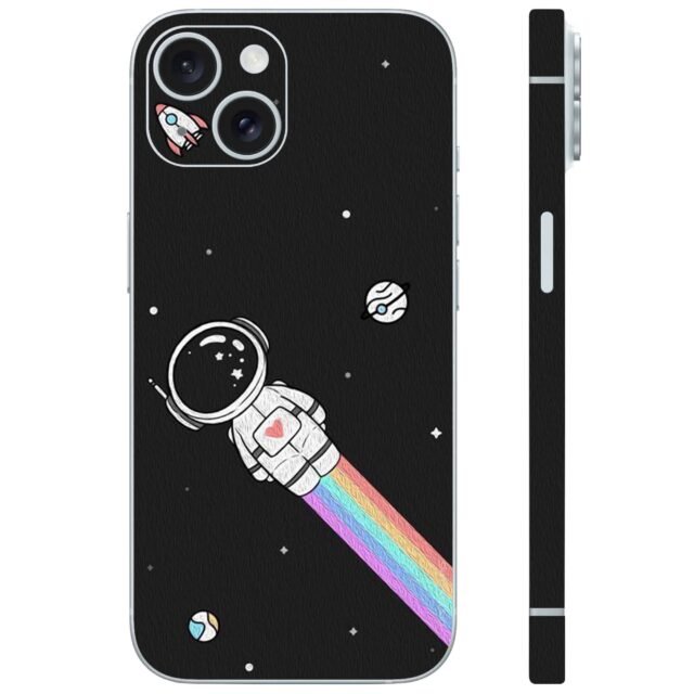 Cosmic voyage space view mobile skin