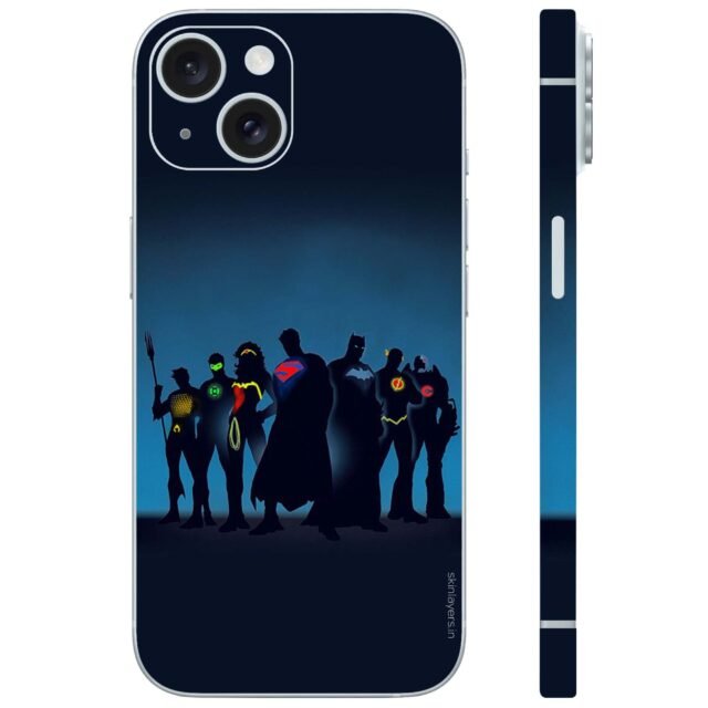 DC heroic silhouettes mobile skin