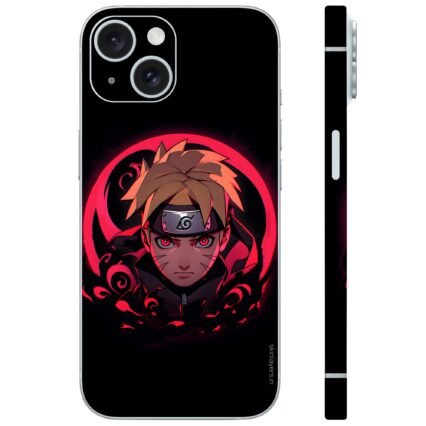 Determined naruto red eyes mobile skin