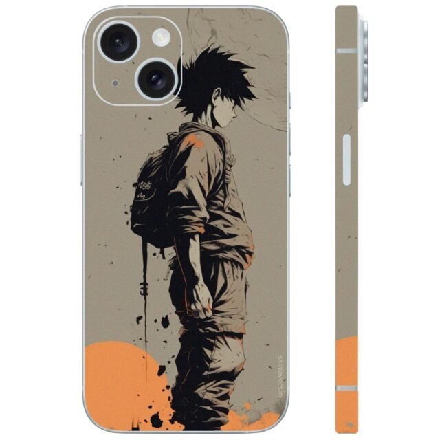 Dragon ball goku grey mobile skin