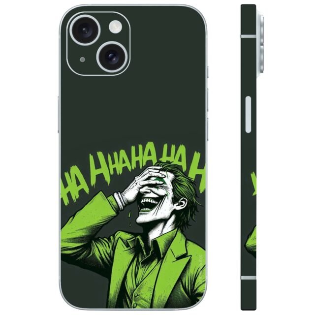 Green laughing joker mobile skin