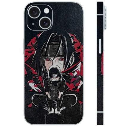 Hitachi Uchiha Embossed Mobile Skin