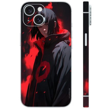 Itachi uchiha black art mobile skin