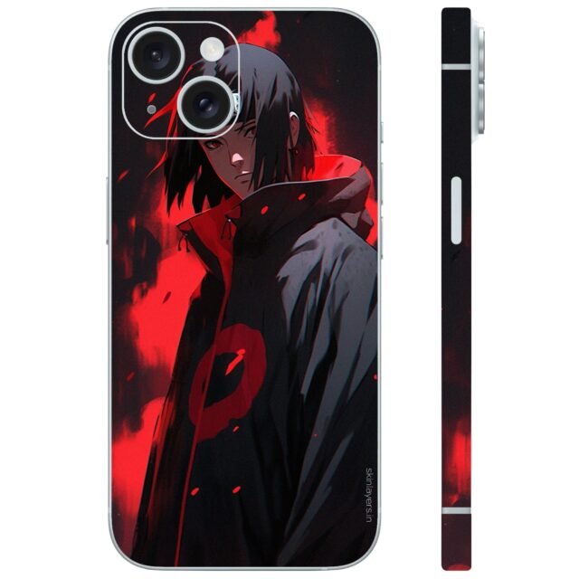 Itachi uchiha black art mobile skin