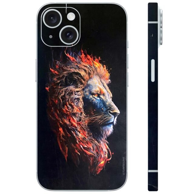 King lion matte mobile skin