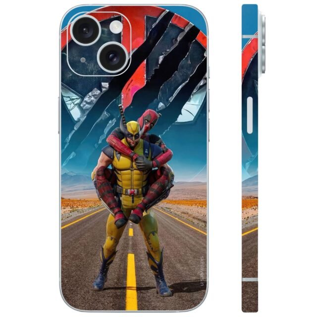 Marvel's Deadpool & Wolverine on road mobile skin