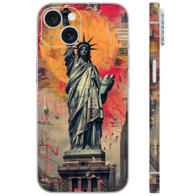 NYC statue of liberty mobile skin