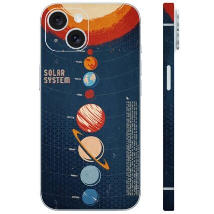 Planetary rings mobile skin