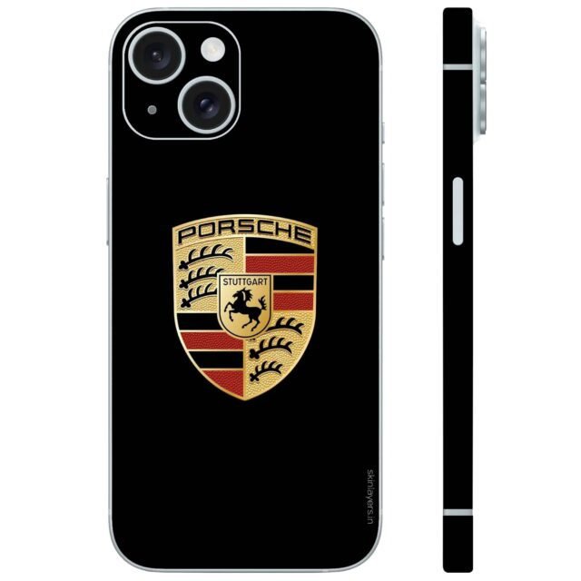 Porsche logo mobile skin