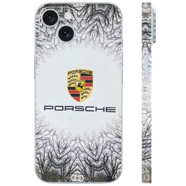 Porsche matte mobile skin