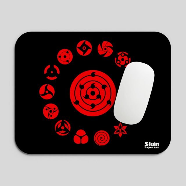 Sharingan naruto mousepad