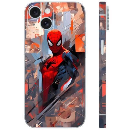 Spiderman matte mobile skin