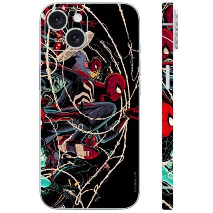 Spiderman multiverse matte mobile skin