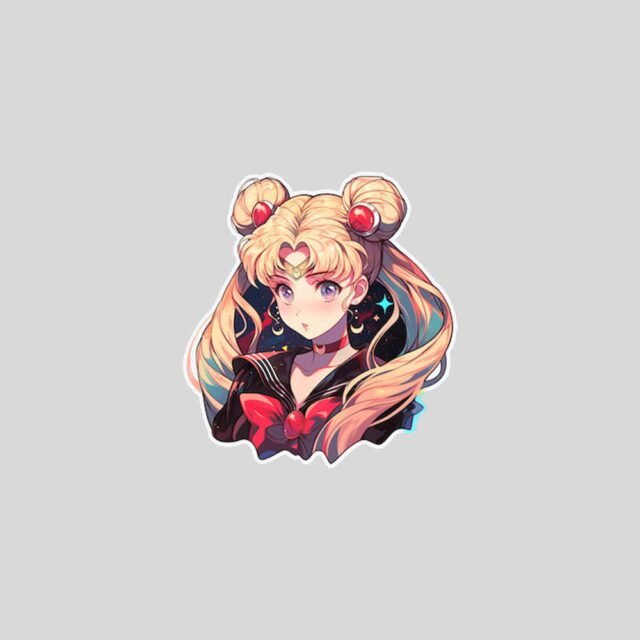 aesthetic stunning sailor moon sticker