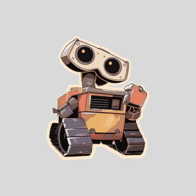 aesthetic wall e sticker