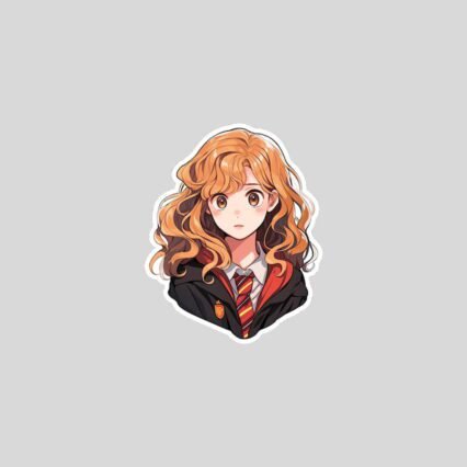 anime hermione granger harry potter sticker