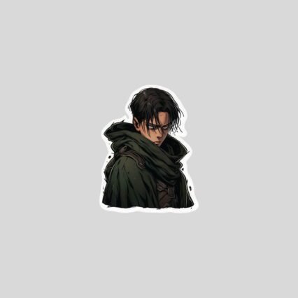 attack on titan levi aesthetic sticker