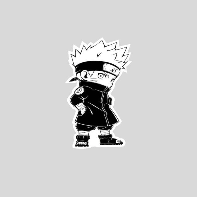 chibi naruto uzumaki manga sticker