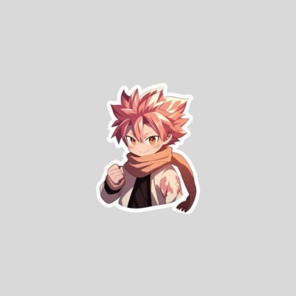 cute natsu dragneel anime sticker