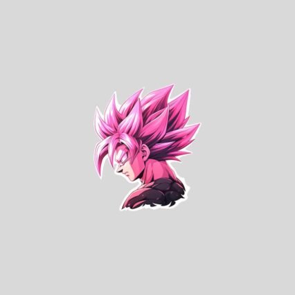 dragon ball super saiyan rose goku sticker