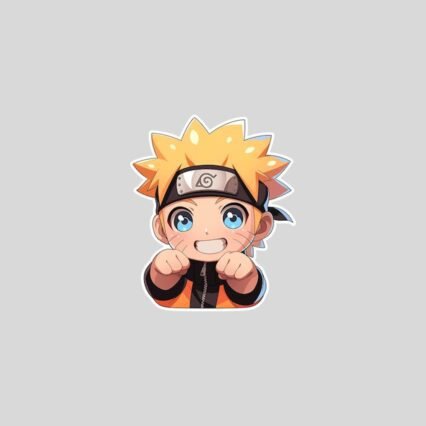 funny chibi naruto sticker