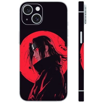 itachi uchiha profile red moon mobile skin