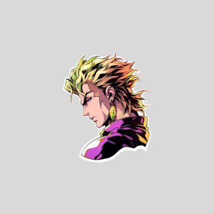 jojo bizarre dio brando anime sticker