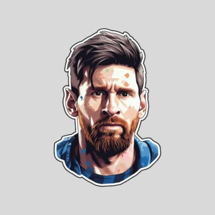 messi argentina sticker