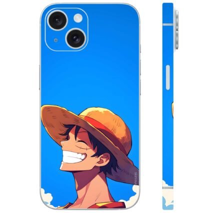 monkey d luffy blue cool anime mobile skin