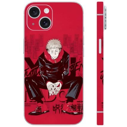 yuji jujutsu kaisen red mobile skin