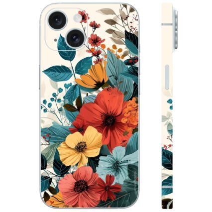 Floral Palette mobile skin