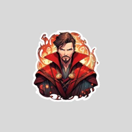 marvel aesthetic doctor strange sticker