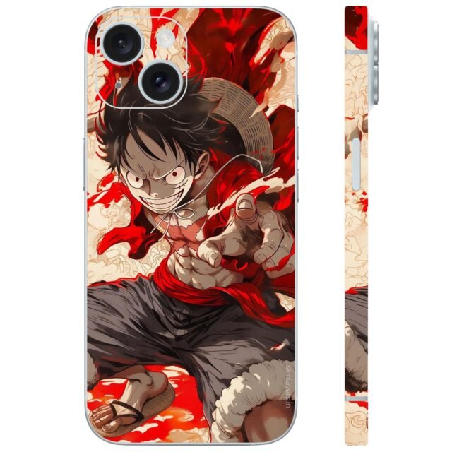 One Piece Luffy Mobile Skins wrap