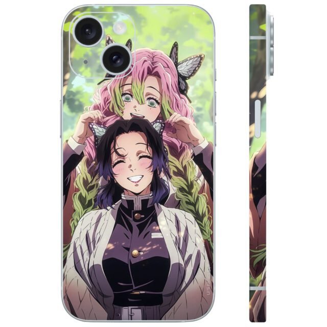 Shinobu & Mitsuri Demon Slayers Mobile Skin Wraps