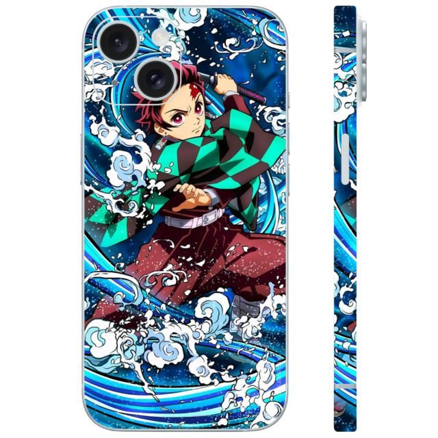 Tanjiro kamado Demon Slayers Mobile Skin Wraps